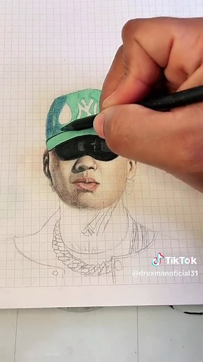 Dibujo de Blessd: Arte y Creatividad en Acción