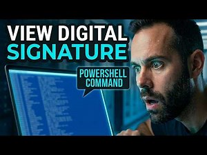 Get-AuthenticodeSignature Explained | Check File Integrity Now