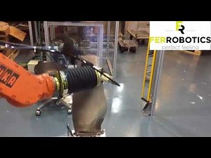 Manufacturing of complex contours with fully-automatic precision grinding - FerRobotics ACF-K