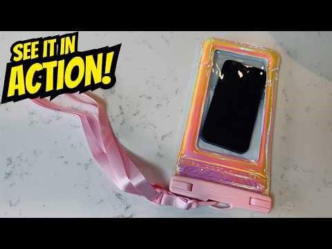 Floating Waterproof Phone Pouch Test – Beach, Pool and Kayaking Phone Protection