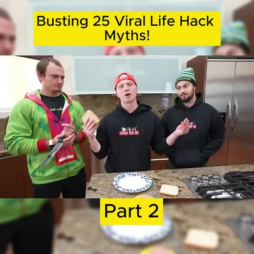 Busting 25 Viral Life Hack Myths! Part 2 #unspeakable #viral #trending #fyp #foryou