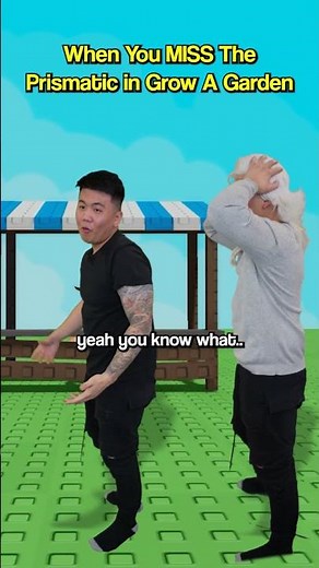 How I Act When I JUST Missed a SEED on Grow a Garden