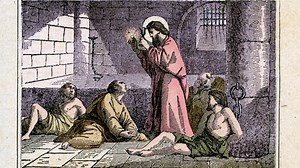 What is the origin of Valentine's Day and why is it celebrated on Feb. 14?