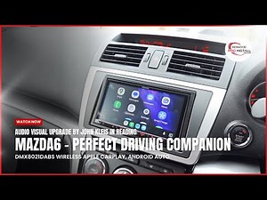 Wireless Android Auto Inside This Mazda6! KENWOOD DMX8021DABS #mazda #androidauto #caraudio
