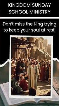 Lord of the Sabbath, Matthew 12:1–8 International Sunday School Lesson for July 13 2025