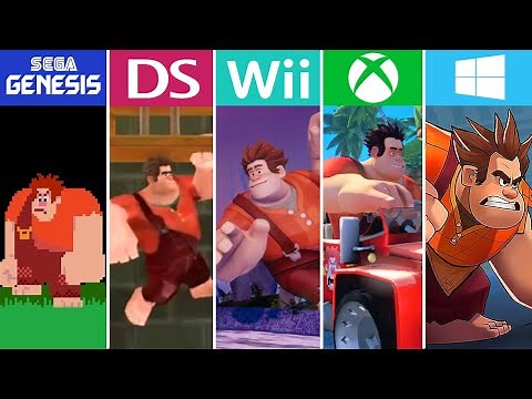 Evolution Of Wreck-It Ralph Games (1982-2022)