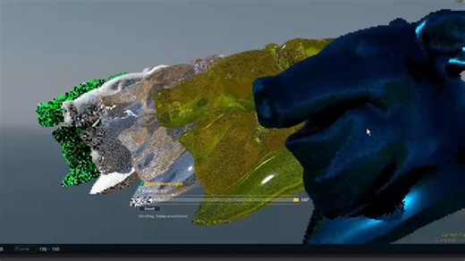 自研纯血usd的pathtrace cpu渲染器进度，基本的labe最好了