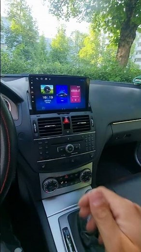 Mercedes-Benz C Klasse W204 - Android Multimedia Navigation System 9" mit Rückfahrtkamera