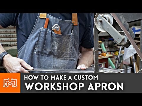 How to make a Custom Shop Apron | I Like To Make Stuff
