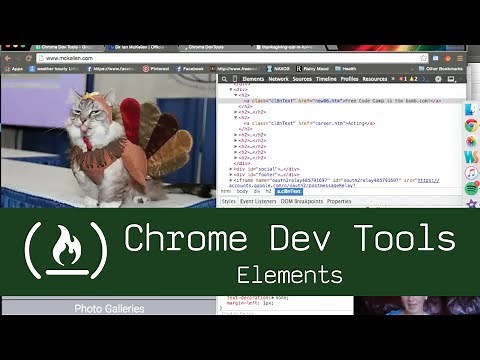 Chrome Dev Tools: Elements Tab