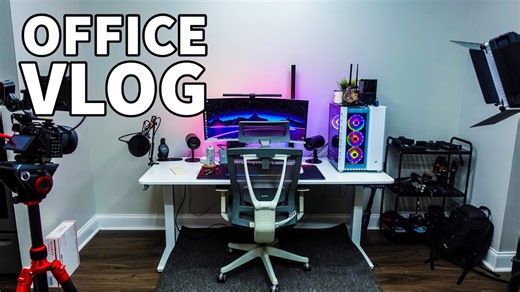 The new temporary office!