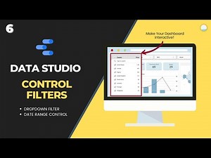 Chapter 6: Filters / Data Control in Data Studio Introduction & Tutorial #GDS #GDSDashboardTutorial