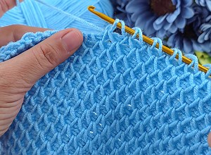 42K views · 310 reactions | Amazing * Super Easy Tunisian Crochet Baby Blanket For Beginners online Tutorial * #Tunisian | Desing Crochet | Facebook
