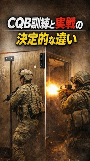 CQB訓練と実戦の決定的な違い