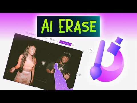 How to Remove Unwanted Objects in Microsoft Designer using Generative Erase AI