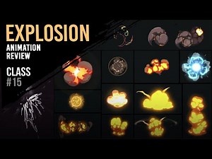 Explosion animation review ["Basics of 2D FX" course]