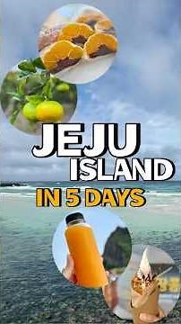 5 Days in Jeju Island | South Korea 🇰🇷
