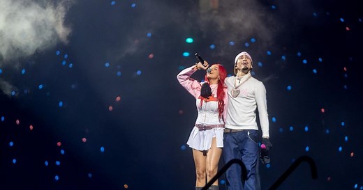 VIDEOS: ¿Romance entre Omar Courtz y De La Rose?