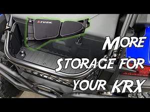 Kawasaki KRX Accessories - Tusk Door Bags and Tailgate