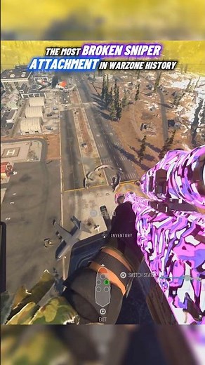 The Most Broken Sniper Attachment in Warzone History 😳