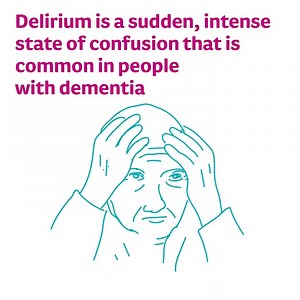 276 reactions · 105 shares | Delirium is common in people with dementia and can make them increasingly confused and distressed. We explain what delirium is, the causes, signs to be aware of and how you can help. Read more advice about delirium on our website: https://www.dementiauk.org/information-and-support/health-advice/delirium/?utm_campaign=advice&utm_source=facebook&utm_medium=social | Dementia UK | Facebook