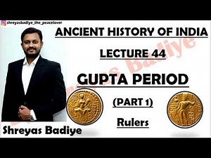 Gupta Dynasty | The Rulers | Ancient History of India Video Lecture | Crash Course for UGC NET History