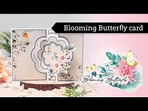Make a card with the new BLOOMING BUTTERFLY collection!