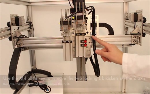 How to unbox an Opentrons OT-One robot