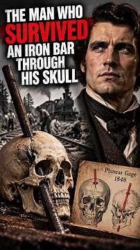 The Man Who Survived an Iron Bar Through His Skull