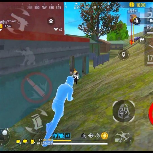 USE OF INVISIBLE CHARACTER 😎 #shortsfeed #tondegamer #totalgaming