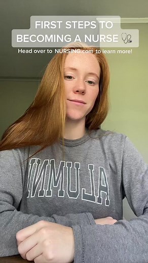 Thinking about becoming a nurse? 🩺 In this video, we’ll share with you the first step you need ti take to start your journey towards this rewarding profession 📚 Whether you’re in highschool, college, or looking for a career change, this tip is for you! 👀 #nursingcareer #firststep #highereducation #careerdevelopment #studyhacks #nursingcom