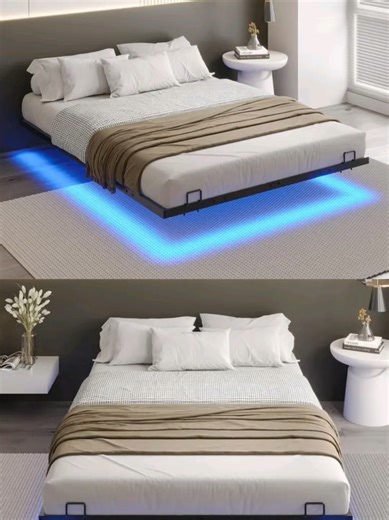 Stunning Home Decoration Ideas with LED Beds