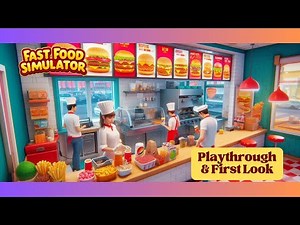 Fast Food Simulator Demo | Cook, Serve, and Manage Your Own Restaurant! [Steam Next Fest]