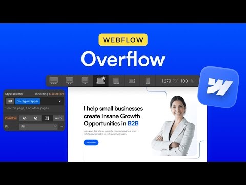 Overflow in Webflow: Tutorial for Beginners