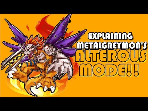 Explaining Digimon: Comparing MetalGreymon: ALTEROUS MODE to MetalGreymon [Digimon Conversation #57]