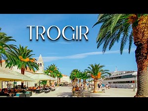 Mesmerizing Trogir 🇭🇷 Full Walking Tour of the Old Town | 4K UHD