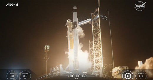 Watch: Axiom-4 astronauts aboard SpaceX Crew Dragon dock with International Space Station