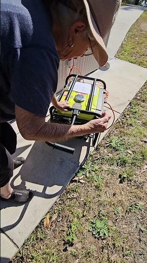 Learn to start my Ryobi Generator