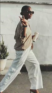 How to Style Linen Pants & Cotton Shirt | Soft Life Fashion by SABS #fashion #casualoutfit