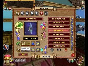W101 Wizard S101 Pet Star Jewel Recipes Crafting Test Realm June 2015