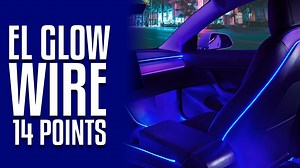 EL Glow Wire For Interior / Dashboard LED Light 14 Points With Acrylic ✔ Shop Now: https://tinyurl.com/5n6shbxu ✔ Call : 03111222357 ✔ WhatsApp: https://wa.me/923111222357 ✔ FREE SHIPPING 7-Days Easy Return! ✔ Branch Location: https://tinyurl.com/5eezpb75 | SehgalMotors.PK