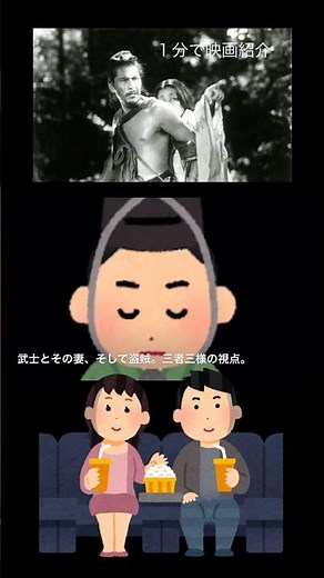 1分で映画紹介「羅生門」