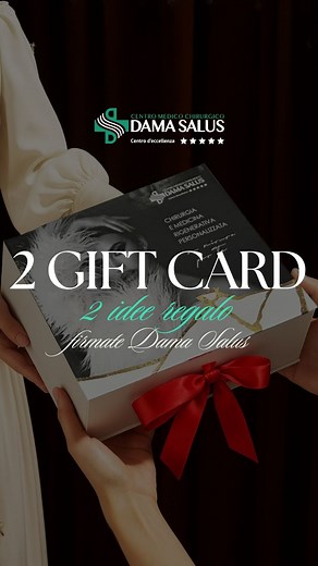 🎁 Questo Natale regala benessere vero. Abbiamo creato due Gift Card pensate per chi desidera donare un’esperienza di cura, bellezza e rinascita. ✨ Platinum Card Un trattamento viso o corpo completo: preparazione della pelle, tecnologie di ultima generazione e rituale finale potenziante. Un regalo immediato, elegante, perfetto per chi vuole prendersi cura di sé. ✨ Gold Card Tre trattamenti personalizzabili: puoi sceglierli singoli oppure combinarli in un percorso mirato per una zona specifica. I