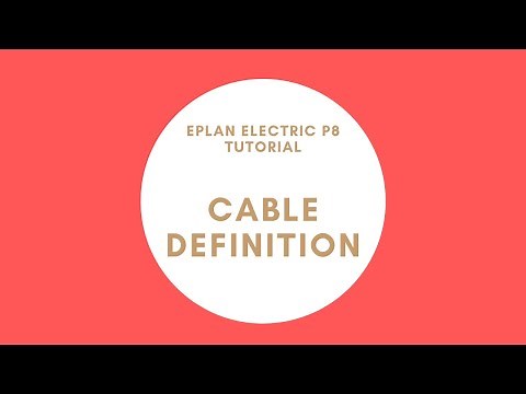 EPLAN Cable Definition