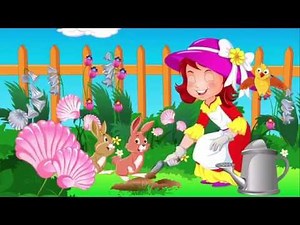 Mary Mary Quite Contrary - Nursery Rhymes For Kids