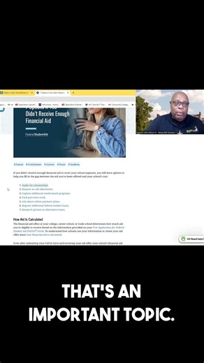 Requesting Additional Financial Aid