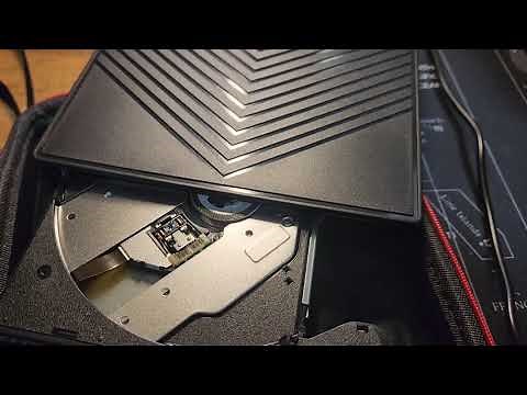 External CD DVD Drive Ultra Slim CD Burner Review