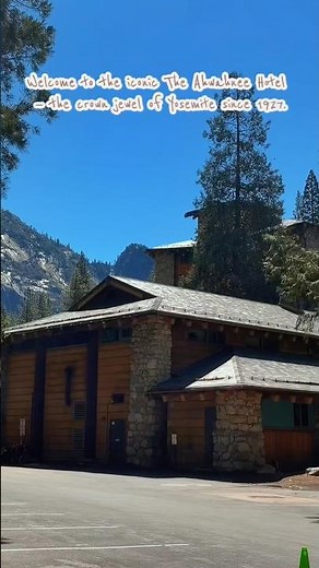 Inside Yosemite’s Most Luxurious Hotel 🏨✨ (Presidents Stay Here!) #Ahwahnee #yosemite #luxury #fyp
