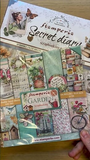 Neue Kollektion "Secret Diary" und weitere Neuerscheinungen von Stamperia