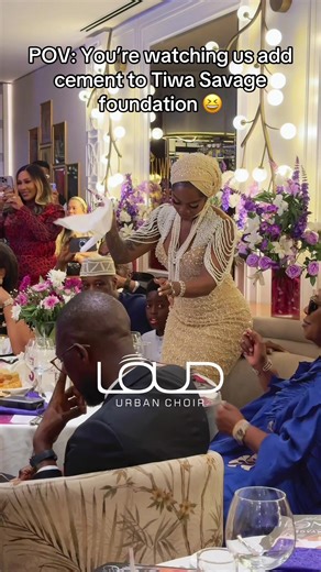 Loud Urban Choir at Tiwa Savage Foundation